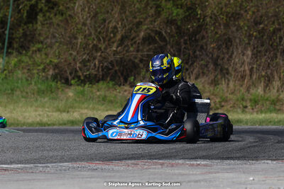 16 & 17/04/2022 : 3ème manche du Championnat du Sud 2022 au circuit d’Aigues-Vives (photos Stéphane Agnus) 2022 — karting