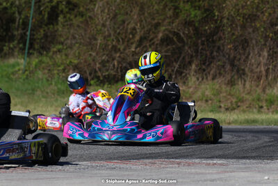 16 & 17/04/2022 : 3ème manche du Championnat du Sud 2022 au circuit d’Aigues-Vives (photos Stéphane Agnus) 2022 — karting