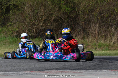 16 & 17/04/2022 : 3ème manche du Championnat du Sud 2022 au circuit d’Aigues-Vives (photos Stéphane Agnus) 2022 — karting