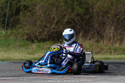 16 & 17/04/2022 : 3ème manche du Championnat du Sud 2022 au circuit d’Aigues-Vives (photos Stéphane Agnus) 2022 — karting