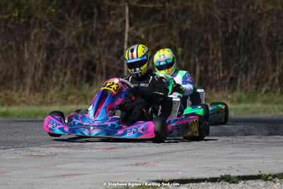16 & 17/04/2022 : 3ème manche du Championnat du Sud 2022 au circuit d’Aigues-Vives (photos Stéphane Agnus) 2022 — karting