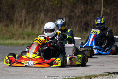 16 & 17/04/2022 : 3ème manche du Championnat du Sud 2022 au circuit d’Aigues-Vives (photos Stéphane Agnus) 2022 — karting