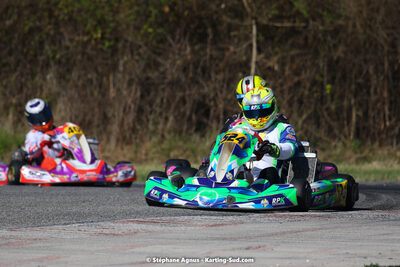 16 & 17/04/2022 : 3ème manche du Championnat du Sud 2022 au circuit d’Aigues-Vives (photos Stéphane Agnus) 2022 — karting