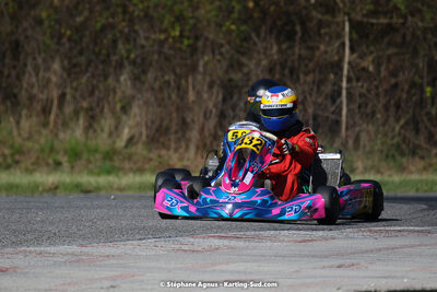 16 & 17/04/2022 : 3ème manche du Championnat du Sud 2022 au circuit d’Aigues-Vives (photos Stéphane Agnus) 2022 — karting