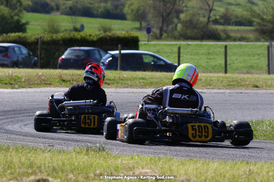 16 & 17/04/2022 : 3ème manche du Championnat du Sud 2022 au circuit d’Aigues-Vives (photos Stéphane Agnus) 2022 — karting