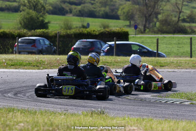 16 & 17/04/2022 : 3ème manche du Championnat du Sud 2022 au circuit d’Aigues-Vives (photos Stéphane Agnus) 2022 — karting