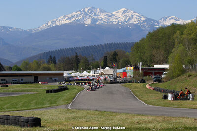 16 & 17/04/2022 : 3ème manche du Championnat du Sud 2022 au circuit d’Aigues-Vives (photos Stéphane Agnus) 2022 — karting