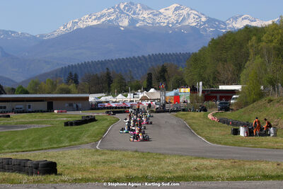 16 & 17/04/2022 : 3ème manche du Championnat du Sud 2022 au circuit d’Aigues-Vives (photos Stéphane Agnus) 2022 — karting