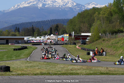 16 & 17/04/2022 : 3ème manche du Championnat du Sud 2022 au circuit d’Aigues-Vives (photos Stéphane Agnus) 2022 — karting