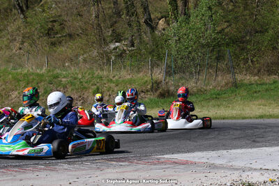 16 & 17/04/2022 : 3ème manche du Championnat du Sud 2022 au circuit d’Aigues-Vives (photos Stéphane Agnus) 2022 — karting