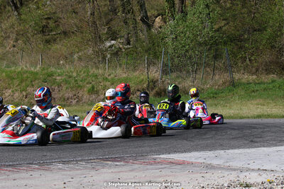 16 & 17/04/2022 : 3ème manche du Championnat du Sud 2022 au circuit d’Aigues-Vives (photos Stéphane Agnus) 2022 — karting