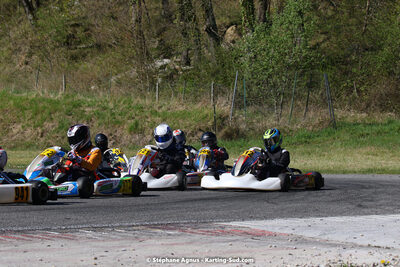 16 & 17/04/2022 : 3ème manche du Championnat du Sud 2022 au circuit d’Aigues-Vives (photos Stéphane Agnus) 2022 — karting