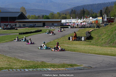 16 & 17/04/2022 : 3ème manche du Championnat du Sud 2022 au circuit d’Aigues-Vives (photos Stéphane Agnus) 2022 — karting