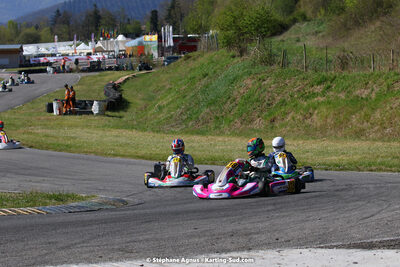16 & 17/04/2022 : 3ème manche du Championnat du Sud 2022 au circuit d’Aigues-Vives (photos Stéphane Agnus) 2022 — karting