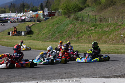 16 & 17/04/2022 : 3ème manche du Championnat du Sud 2022 au circuit d’Aigues-Vives (photos Stéphane Agnus) 2022 — karting