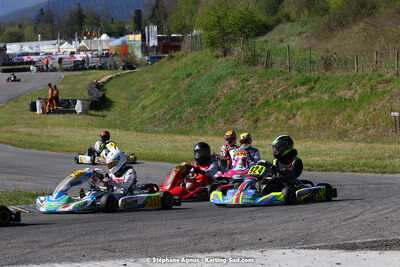 16 & 17/04/2022 : 3ème manche du Championnat du Sud 2022 au circuit d’Aigues-Vives (photos Stéphane Agnus) 2022 — karting