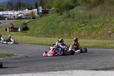 16 & 17/04/2022 : 3ème manche du Championnat du Sud 2022 au circuit d’Aigues-Vives (photos Stéphane Agnus) 2022 — karting