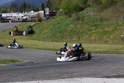16 & 17/04/2022 : 3ème manche du Championnat du Sud 2022 au circuit d’Aigues-Vives (photos Stéphane Agnus) 2022 — karting