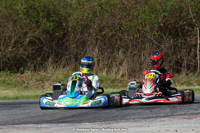16 & 17/04/2022 : 3ème manche du Championnat du Sud 2022 au circuit d’Aigues-Vives (photos Stéphane Agnus) 2022 — karting