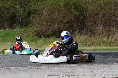 16 & 17/04/2022 : 3ème manche du Championnat du Sud 2022 au circuit d’Aigues-Vives (photos Stéphane Agnus) 2022 — karting