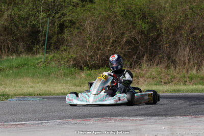 16 & 17/04/2022 : 3ème manche du Championnat du Sud 2022 au circuit d’Aigues-Vives (photos Stéphane Agnus) 2022 — karting