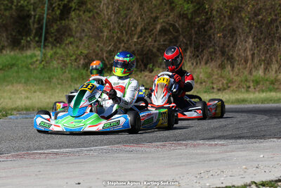 16 & 17/04/2022 : 3ème manche du Championnat du Sud 2022 au circuit d’Aigues-Vives (photos Stéphane Agnus) 2022 — karting
