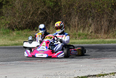 16 & 17/04/2022 : 3ème manche du Championnat du Sud 2022 au circuit d’Aigues-Vives (photos Stéphane Agnus) 2022 — karting