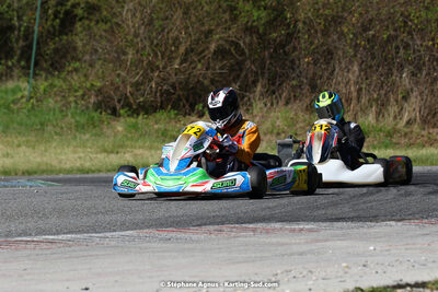 16 & 17/04/2022 : 3ème manche du Championnat du Sud 2022 au circuit d’Aigues-Vives (photos Stéphane Agnus) 2022 — karting