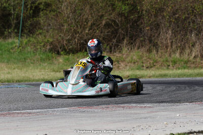 16 & 17/04/2022 : 3ème manche du Championnat du Sud 2022 au circuit d’Aigues-Vives (photos Stéphane Agnus) 2022 — karting