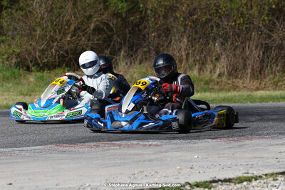 16 & 17/04/2022 : 3ème manche du Championnat du Sud 2022 au circuit d’Aigues-Vives (photos Stéphane Agnus) 2022 — karting