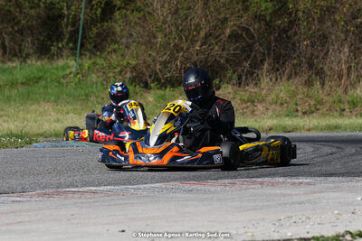 16 & 17/04/2022 : 3ème manche du Championnat du Sud 2022 au circuit d’Aigues-Vives (photos Stéphane Agnus) 2022 — karting