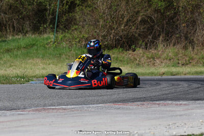 16 & 17/04/2022 : 3ème manche du Championnat du Sud 2022 au circuit d’Aigues-Vives (photos Stéphane Agnus) 2022 — karting