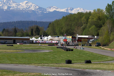 16 & 17/04/2022 : 3ème manche du Championnat du Sud 2022 au circuit d’Aigues-Vives (photos Stéphane Agnus) 2022 — karting