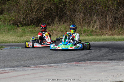 16 & 17/04/2022 : 3ème manche du Championnat du Sud 2022 au circuit d’Aigues-Vives (photos Stéphane Agnus) 2022 — karting