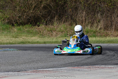 16 & 17/04/2022 : 3ème manche du Championnat du Sud 2022 au circuit d’Aigues-Vives (photos Stéphane Agnus) 2022 — karting