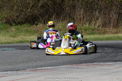16 & 17/04/2022 : 3ème manche du Championnat du Sud 2022 au circuit d’Aigues-Vives (photos Stéphane Agnus) 2022 — karting