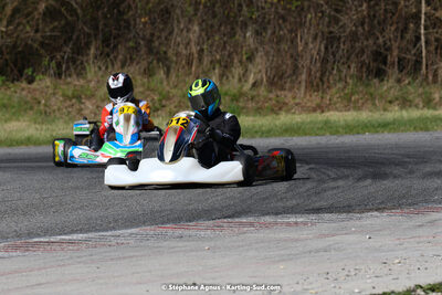 16 & 17/04/2022 : 3ème manche du Championnat du Sud 2022 au circuit d’Aigues-Vives (photos Stéphane Agnus) 2022 — karting
