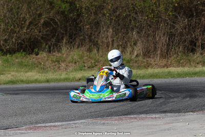 16 & 17/04/2022 : 3ème manche du Championnat du Sud 2022 au circuit d’Aigues-Vives (photos Stéphane Agnus) 2022 — karting