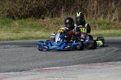 16 & 17/04/2022 : 3ème manche du Championnat du Sud 2022 au circuit d’Aigues-Vives (photos Stéphane Agnus) 2022 — karting