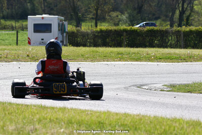 16 & 17/04/2022 : 3ème manche du Championnat du Sud 2022 au circuit d’Aigues-Vives (photos Stéphane Agnus) 2022 — karting