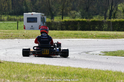 16 & 17/04/2022 : 3ème manche du Championnat du Sud 2022 au circuit d’Aigues-Vives (photos Stéphane Agnus) 2022 — karting