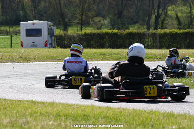 16 & 17/04/2022 : 3ème manche du Championnat du Sud 2022 au circuit d’Aigues-Vives (photos Stéphane Agnus) 2022 — karting