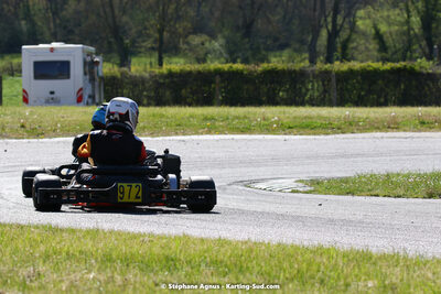 16 & 17/04/2022 : 3ème manche du Championnat du Sud 2022 au circuit d’Aigues-Vives (photos Stéphane Agnus) 2022 — karting