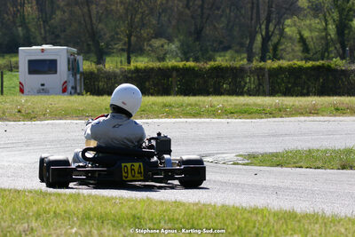 16 & 17/04/2022 : 3ème manche du Championnat du Sud 2022 au circuit d’Aigues-Vives (photos Stéphane Agnus) 2022 — karting