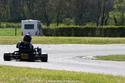 16 & 17/04/2022 : 3ème manche du Championnat du Sud 2022 au circuit d’Aigues-Vives (photos Stéphane Agnus) 2022 — karting