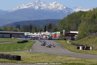 16 & 17/04/2022 : 3ème manche du Championnat du Sud 2022 au circuit d’Aigues-Vives (photos Stéphane Agnus) 2022 — karting
