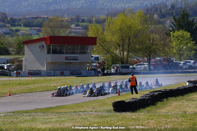 16 & 17/04/2022 : 3ème manche du Championnat du Sud 2022 au circuit d’Aigues-Vives (photos Stéphane Agnus) 2022 — karting