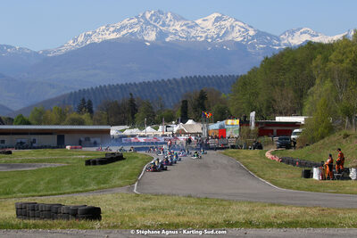 16 & 17/04/2022 : 3ème manche du Championnat du Sud 2022 au circuit d’Aigues-Vives (photos Stéphane Agnus) 2022 — karting