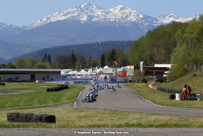 16 & 17/04/2022 : 3ème manche du Championnat du Sud 2022 au circuit d’Aigues-Vives (photos Stéphane Agnus) 2022 — karting