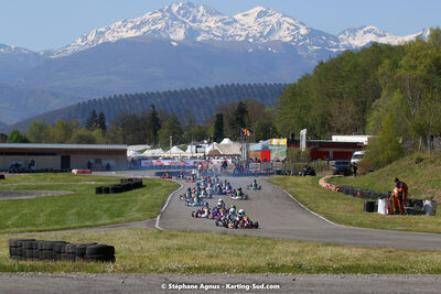 16 & 17/04/2022 : 3ème manche du Championnat du Sud 2022 au circuit d’Aigues-Vives (photos Stéphane Agnus) 2022 — karting